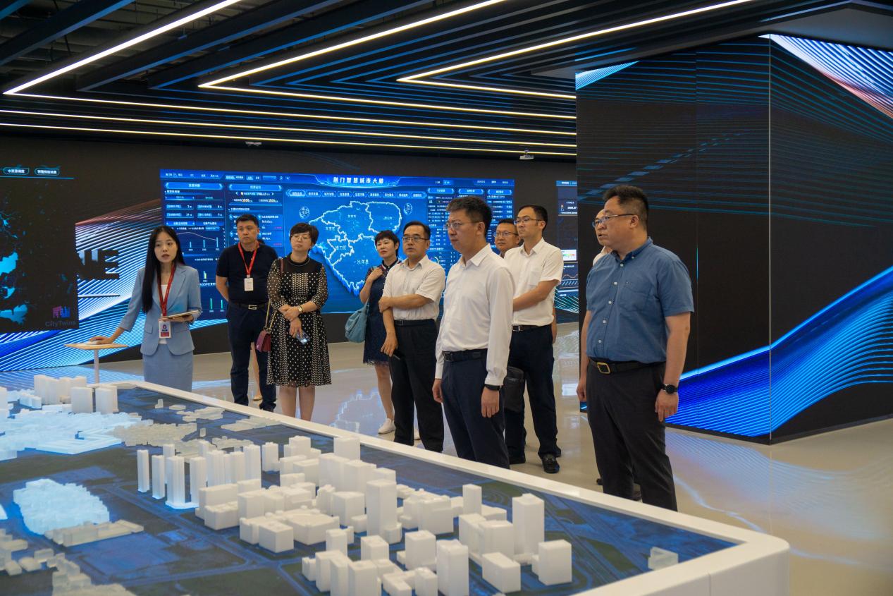 沈阳市沈河区向导一行赴GA黄金甲动力交流考察